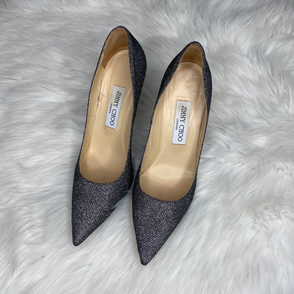 Jimmy Choo Glitter Stilettos - Picture 3 of 14